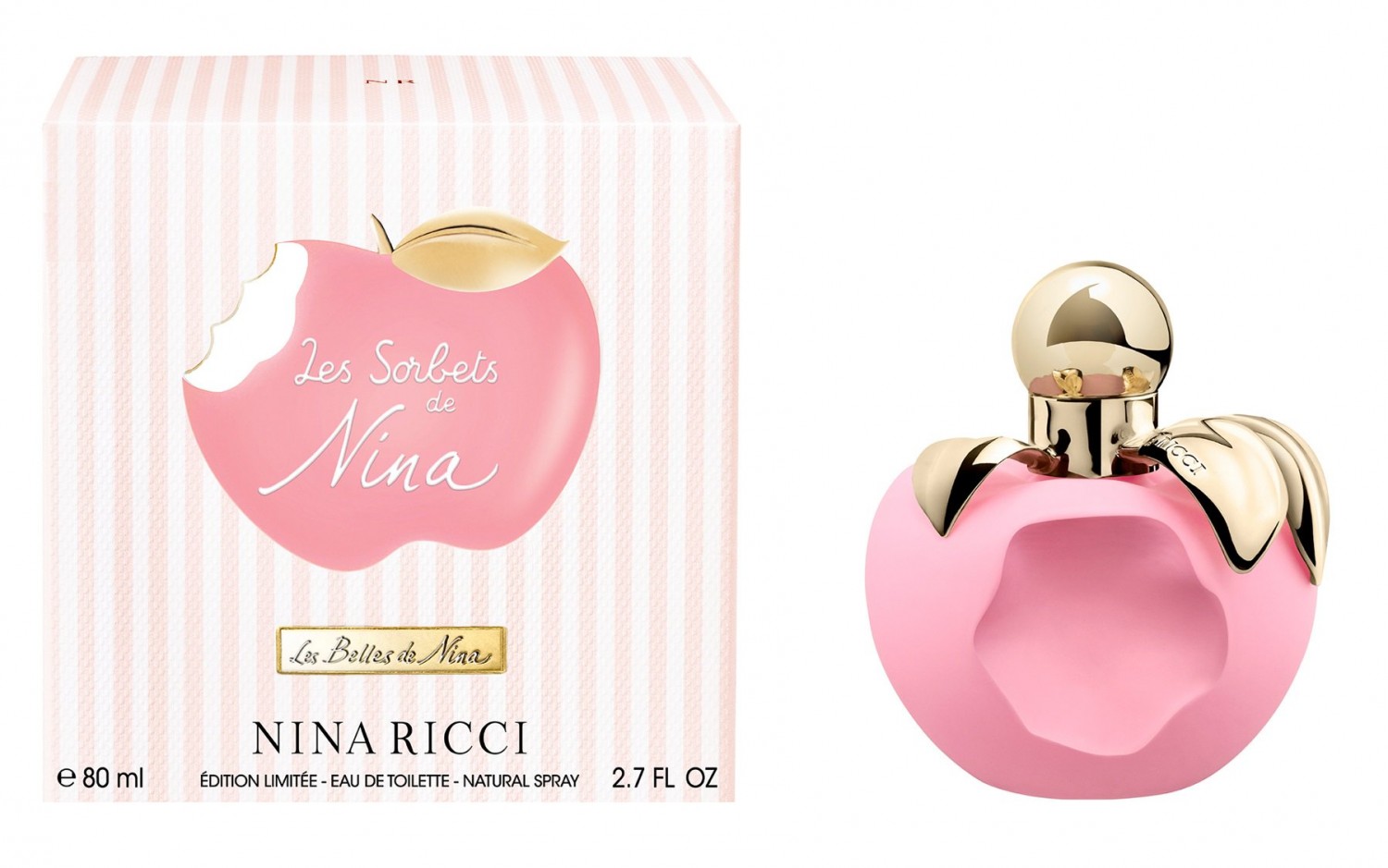 Nina Ricci Les Sorbets Nina, Luna & Bella Perfumes