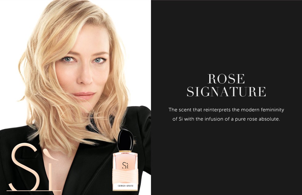 armani rose signature perfume