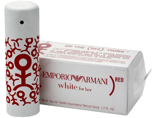 Emporio Armani Red Pour Elle White New Perfume PerfumeDiary