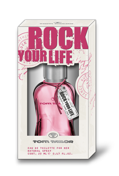 Tom Tailor Fragrances - Him Your Life Rock Her, for PerfumeDiary New for 