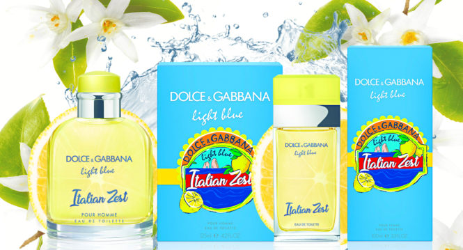 Dolce and gabbana outlet light blue italian zest