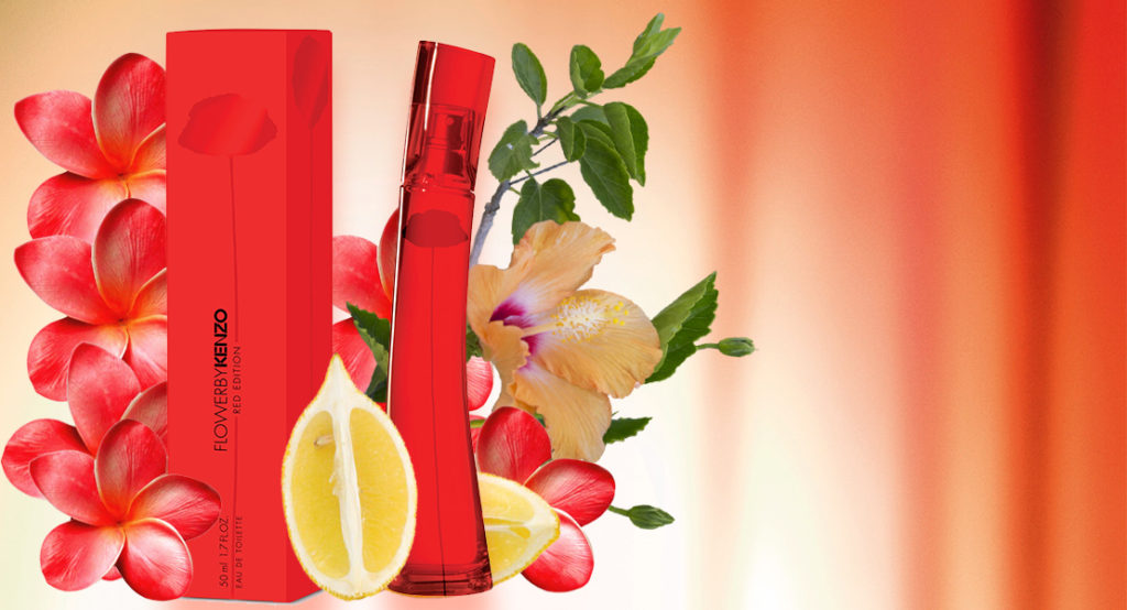 kenzo red flower perfume